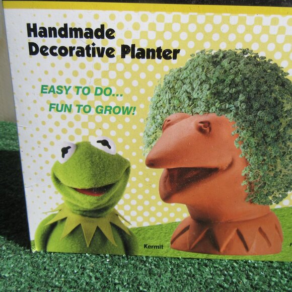 Brand New Disney The Muppets Kermit The Frog Chia Pet - Picture 2 of 7